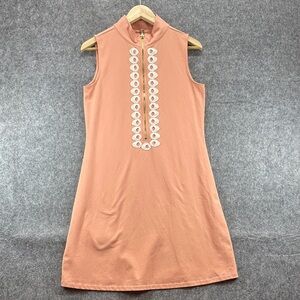 Spartina 449 Pink Fabric with Gold Logo